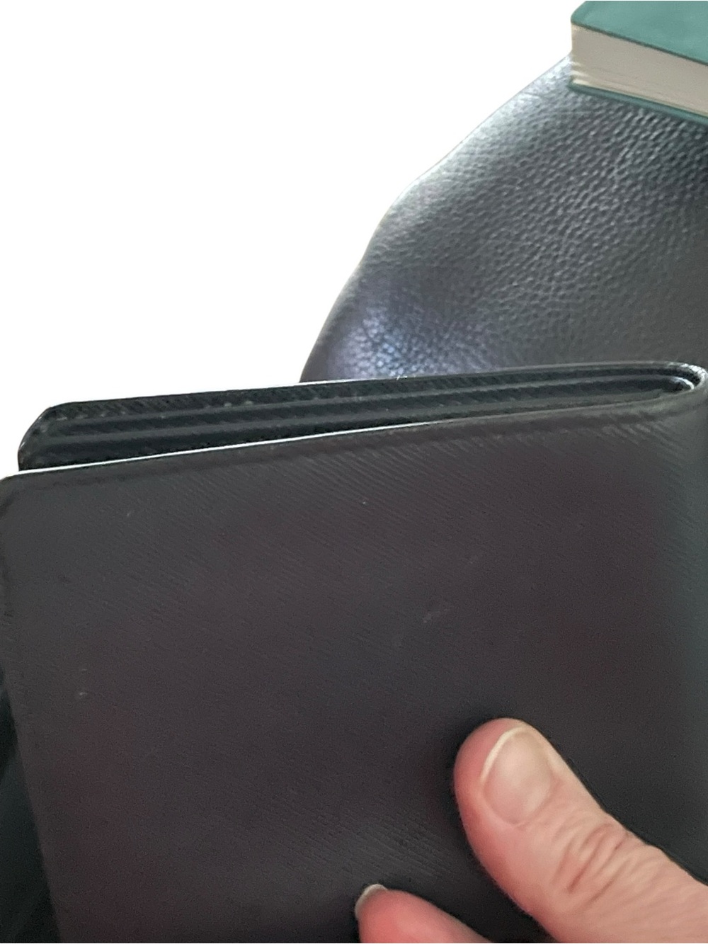 Authentic PRADA Saffiano Corner Bifold Wallet with Coin Pocket in Baltico Navy⁠ - Picture 8 of 15